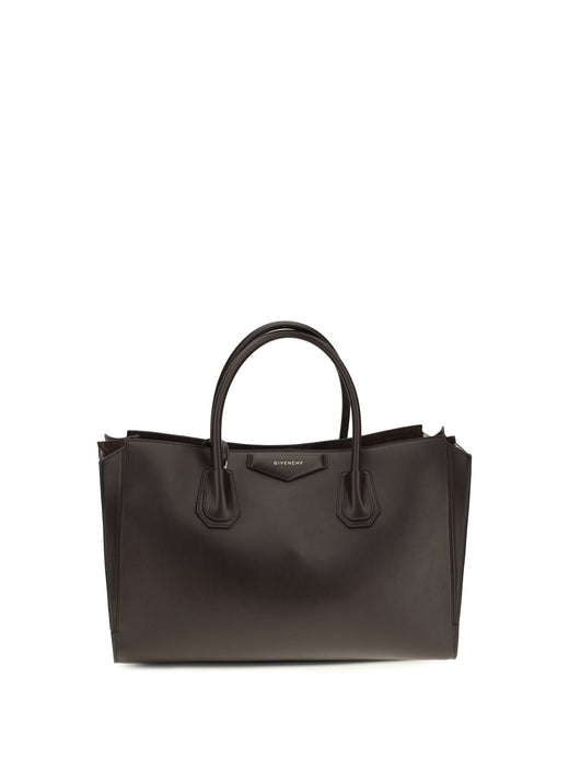 Givenchy Antigona Catchall Shoulder Bag — Brown Calf Leather Bos Taurus