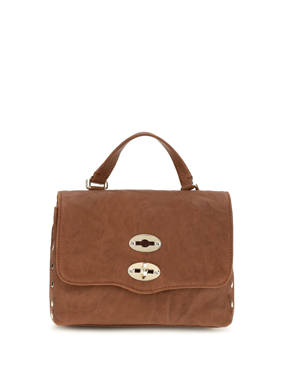 Zanellato Shoulder Bag — Brown Suede Leather