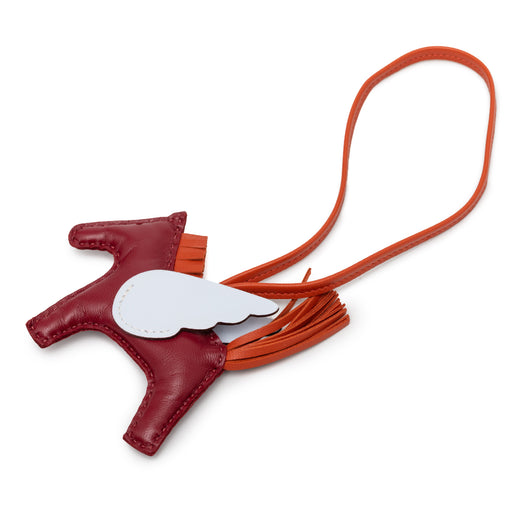 Milo Lambskin and Swift Grigri Rodeo Pegase Bag Charm PM - Image 1