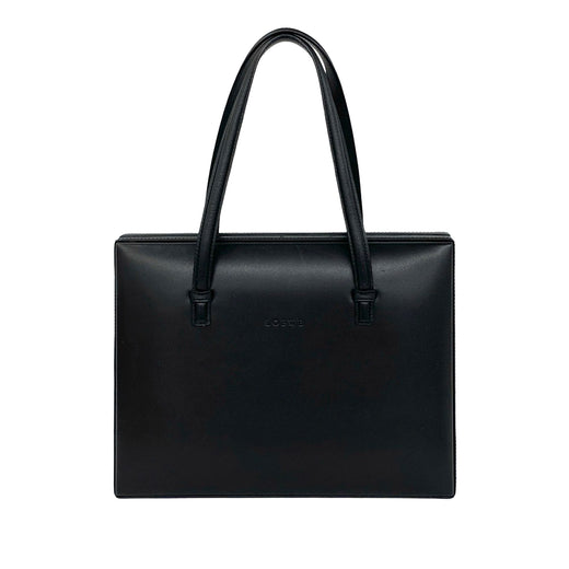 Leather Logo Tote - Image 1