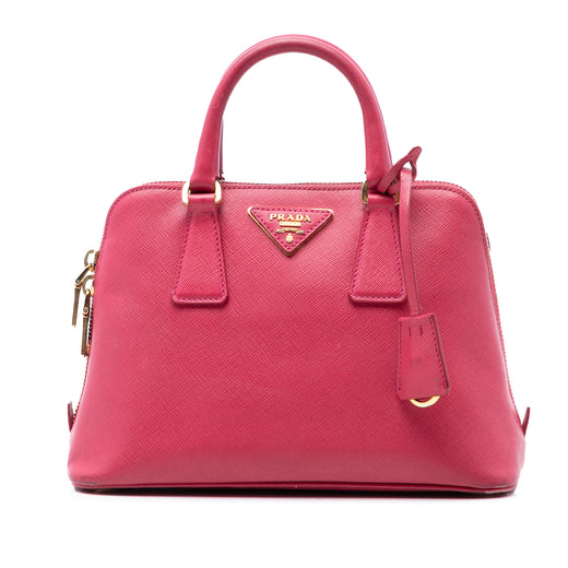 Small Saffiano Lux Promenade Satchel - Image 1