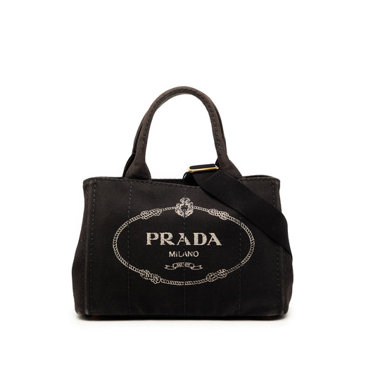 Small Canvas Canapa Logo Satchel - Image 1