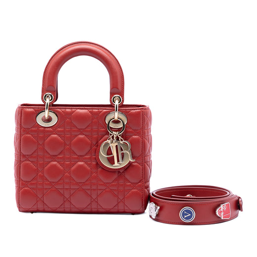 Small Lambskin Cannage My ABCDior Lady Dior - Image 1