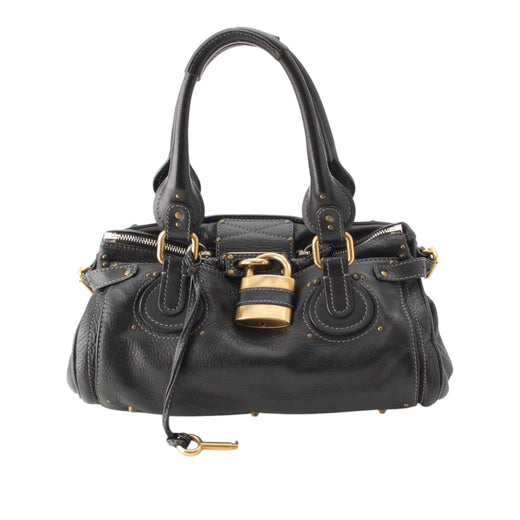 Leather Paddington Handbag - Image 1