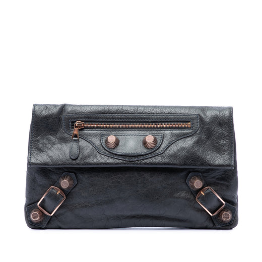 Lambskin Motocross Giant 21 Envelope Clutch - Image 1