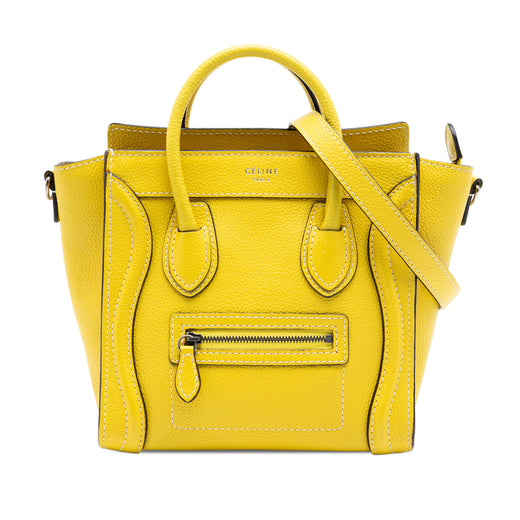 Nano Grained Calfskin Luggage Tote - Image 1