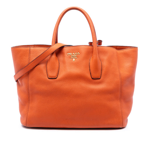 Vitello Daino Open Convertible Tote - Image 1