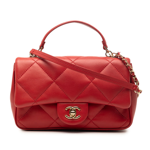 Small Lambskin Easy Carry Flap - Image 1