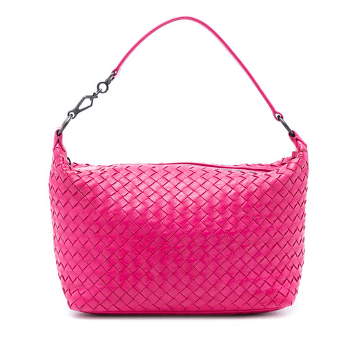 Small Nappa Intrecciato Shoulder Bag - Image 1
