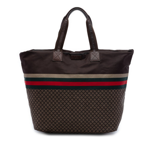 Diamante Nylon Web Tote - Image 1