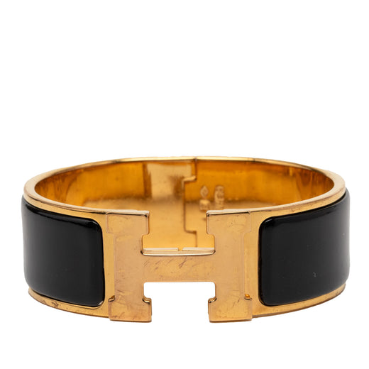 Wide Enamel Clic Clac H Bracelet GM - Image 1