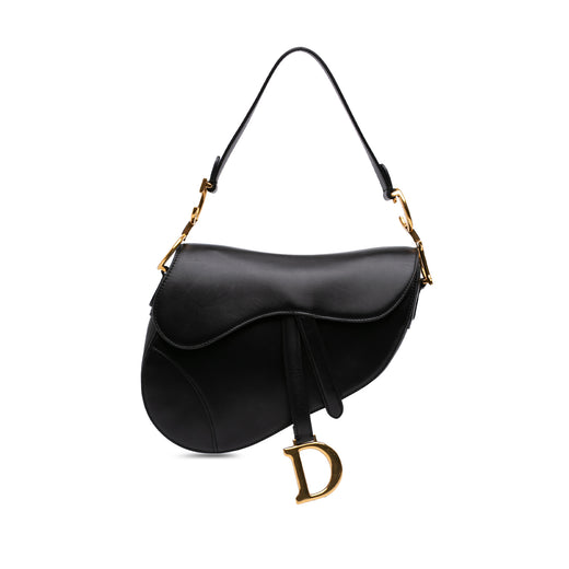 Smooth Calfskin Saddle Bag - Image 1