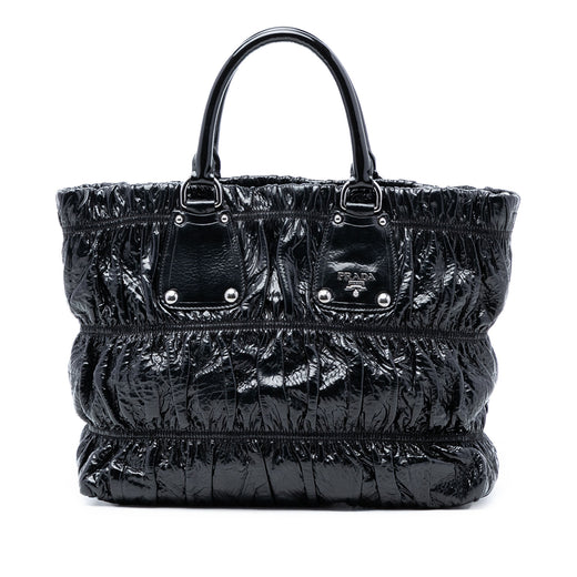 Vernice Gaufre Satchel - Image 1