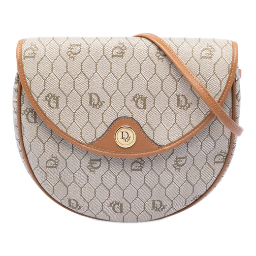 Honeycomb Coated Canvas Crossbody - Image 1