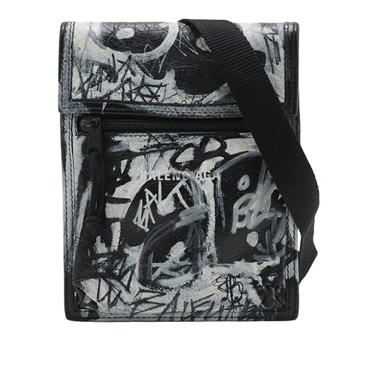 Small Lambskin Graffiti Explorer Crossbody - Image 1