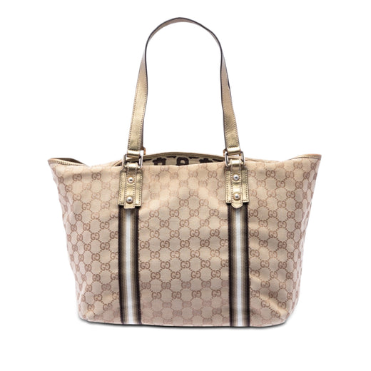 Large GG Canvas Jolicoeur Tote - Image 1