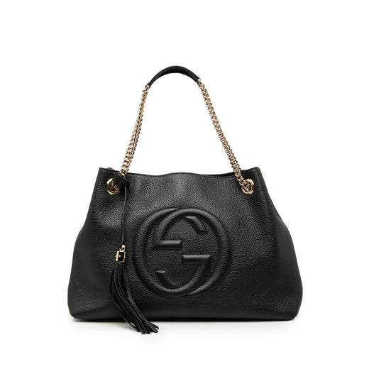 Medium Calfskin Soho Chain Tote - Image 1