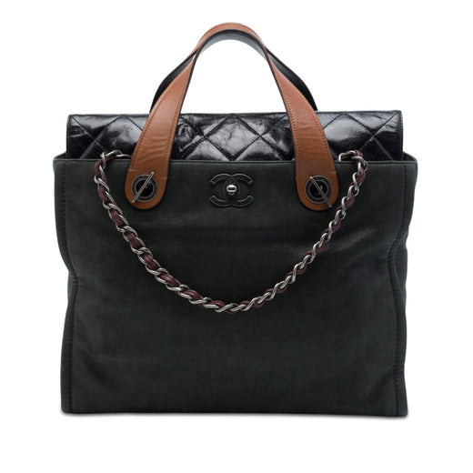 Iridescent Calfskin In The Mix Portobello Soft Tote - Image 1