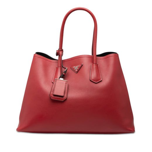 Large Saffiano Cuir Double Satchel - Image 1