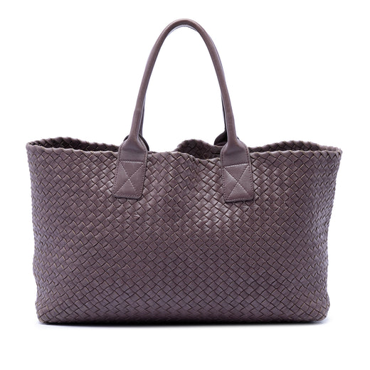 Limited Edition Medium Lambskin Intreccio Cabat Tote - Image 1