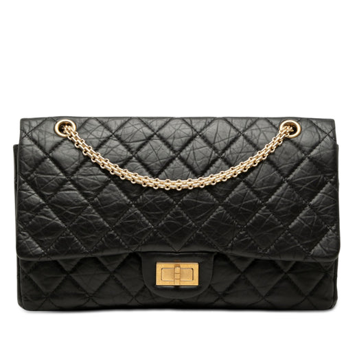Quilted Aged Calfskin Reissue 2.55 Double Flap 227 - Image 1