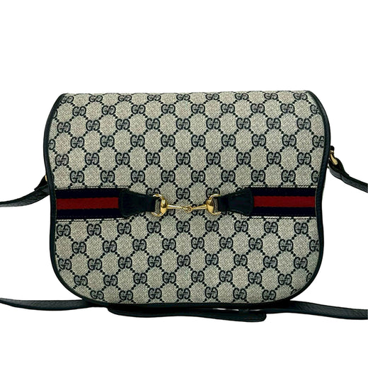 GG Supreme Horsebit Web Crossbody - Image 1