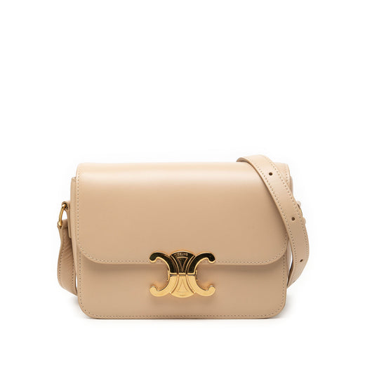 Teen Shiny Calfskin Triomphe Crossbody - Image 1