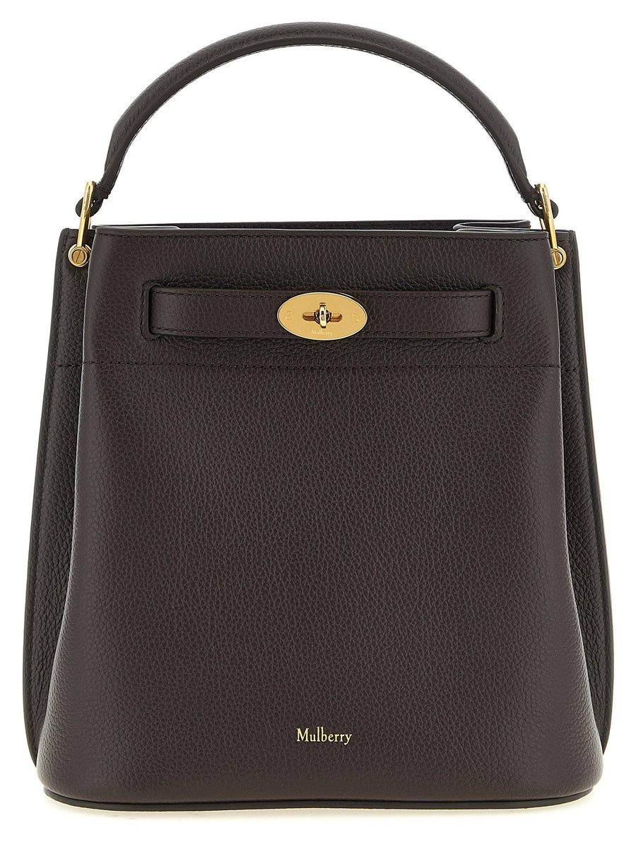 Mulberry Islington Bucket Bag — Brown Hammered Calf Leather