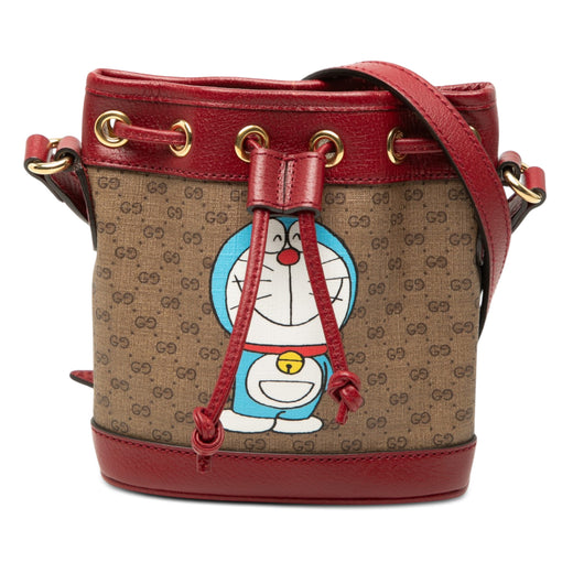Micro GG Supreme Doraemon Bucket Bag - Image 1