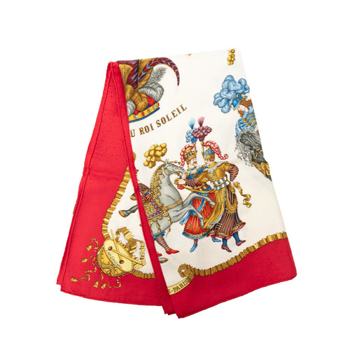 Les Fêtes du Roi Soleil Silk Scarf 90 - Image 1