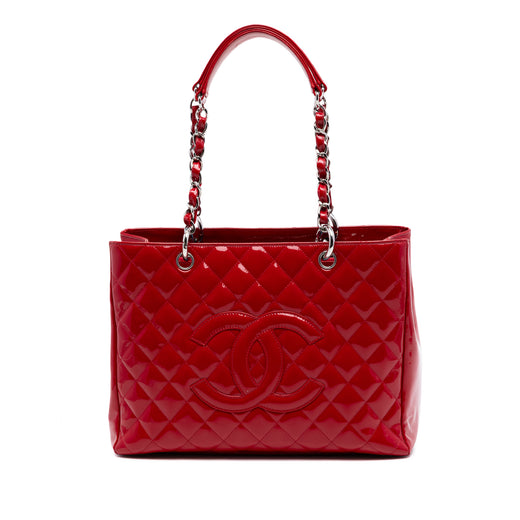 Patent Grand Shopping Tote - Image 1