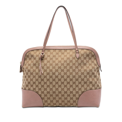 Large GG Canvas Bree Dome Tote - Image 1