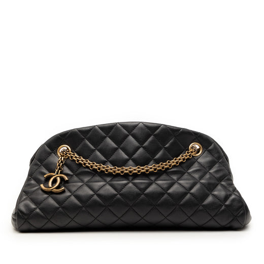 Medium Quilted Lambskin Just Mademoiselle Bowling Bag - Image 1