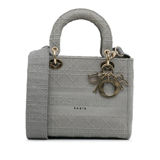 Medium Canvas Cannage Lady D Lite - Image 1