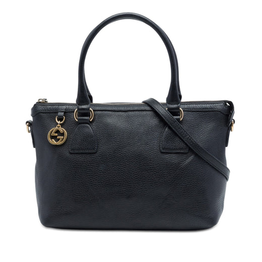 Dollar Calfskin GG Charm Satchel - Image 1