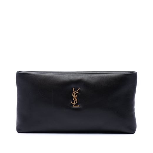 Lambskin Monogram Long Calypso Zipped Pouch - Image 1