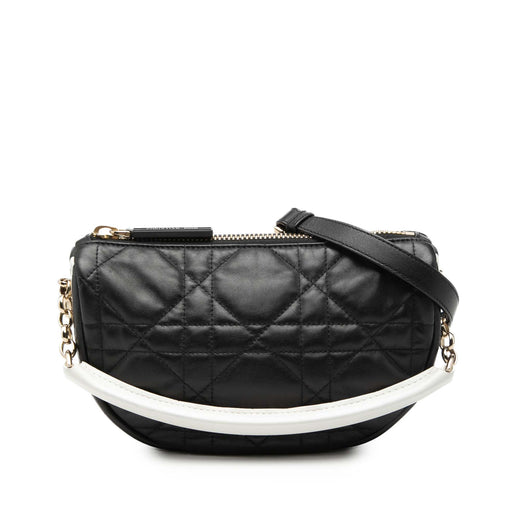 Small Lambskin Cannage Dior Vibe Hobo - Image 1
