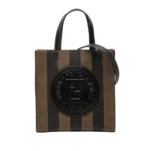 Pequin Coated Canvas Logo Convertible Tote - Image 1