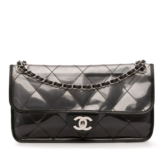 Stitched PVC and Calfskin Naked Flap - Image 1