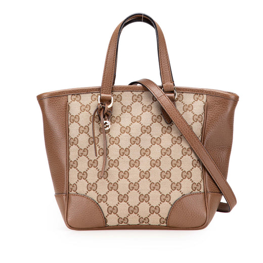Small GG Canvas Bree Satchel - Image 1