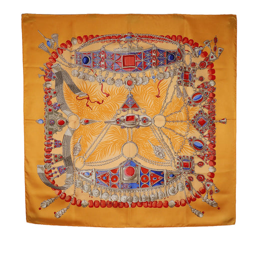 Terres Precieuses Silk Scarf 90 - Image 1