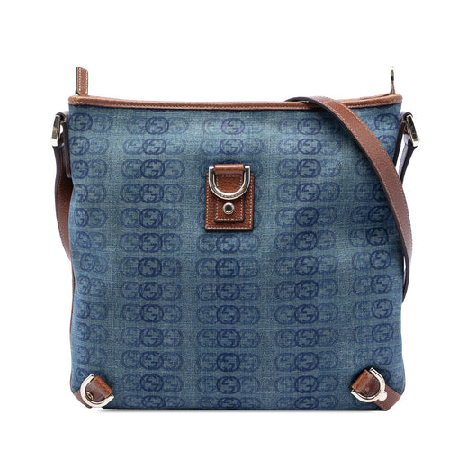 GG Denim Abbey D Ring Crossbody - Image 1