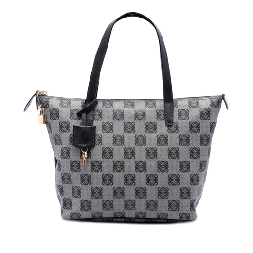 Anagram Coated Canvas Tote - Image 1