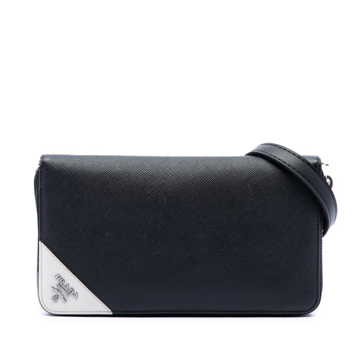 Saffiano Wallet On Strap - Image 1