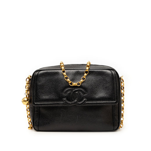 CC Caviar Front Pocket Bijoux Chain Camera Bag - Image 1
