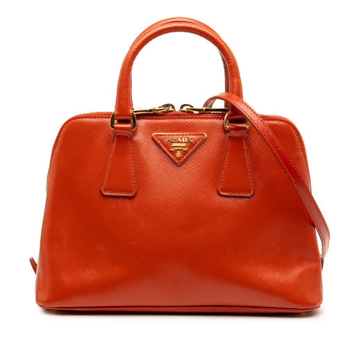 Small Saffiano Vernice Promenade Satchel - Image 1