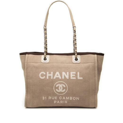 Small Canvas Deauville Tote - Image 1