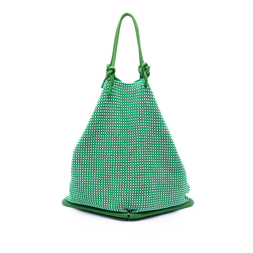 Nylon Crochet Folding Shopper Tote - Image 1