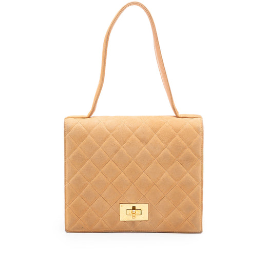Quilted Suede Rita Flap - Image 1