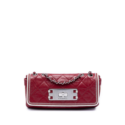 Quilted Aged Lambskin Reissue 2.55 East West Flap - Image 1
